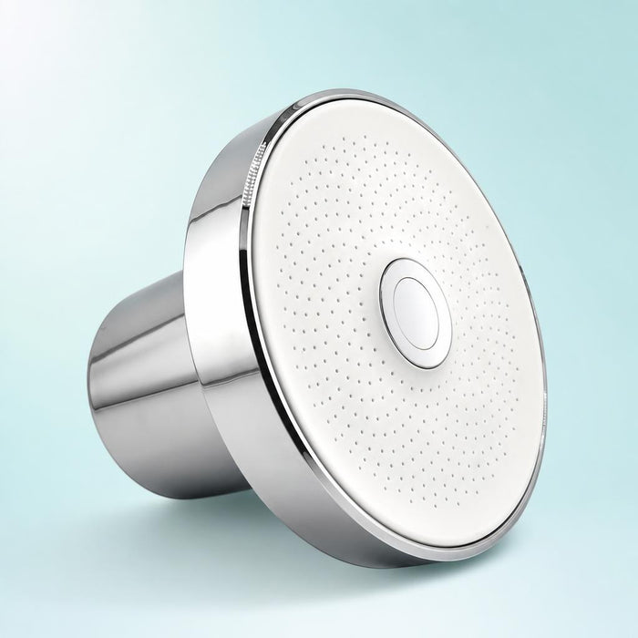 Filtered shower head - retouched real photo