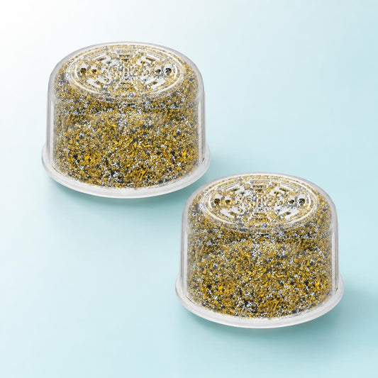 Shower filter cartridge 2-pack - retouched real photo