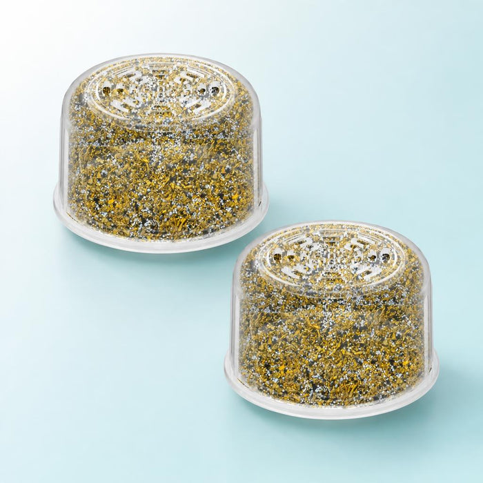 Shower filter cartridge 2-pack - retouched real photo