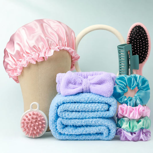 Hair spa kit - retouched real photo